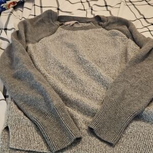 Banana Republic Charcoal Knit Top